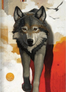 395870 Тетрадь в клетку "" Art-Blanc Wildlife