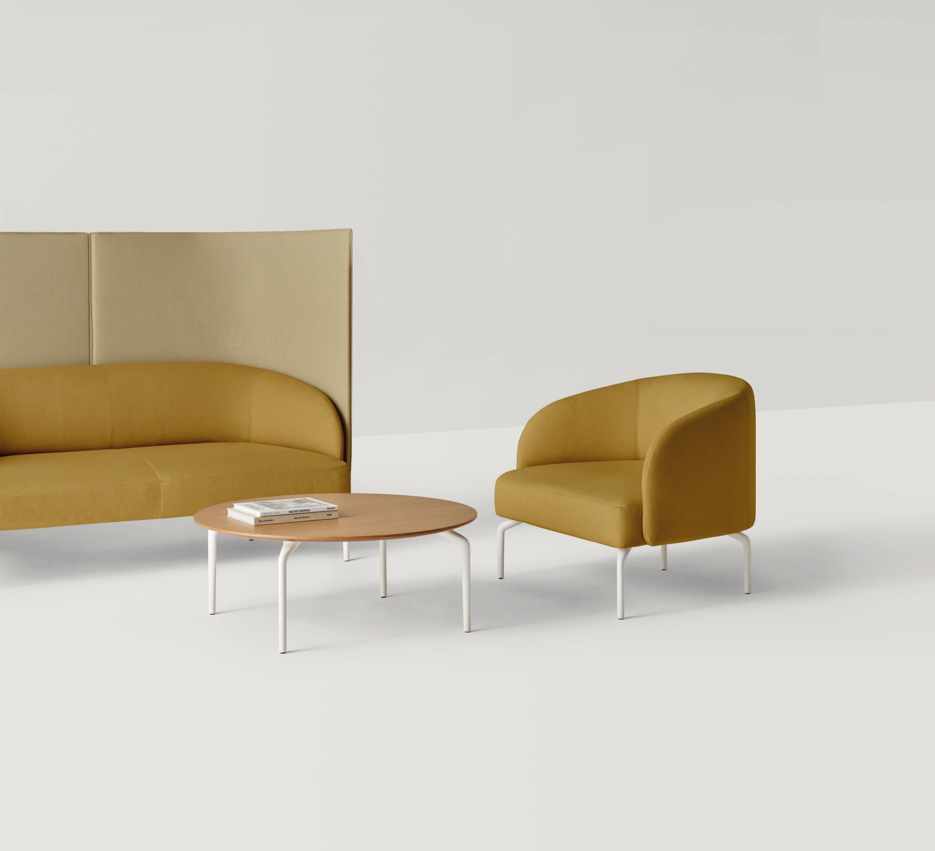 Деревянный низкий круглый журнальный столик INCLASS Kern ARCH-00148423 - Вид №8