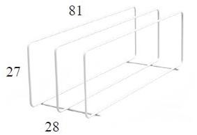 SHOWROOM Finland Шкаф для обуви из металла Mixrack sun-id-1412679 - Вид №4