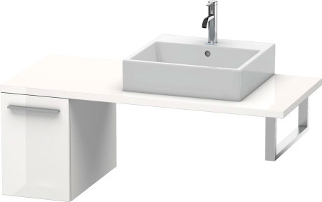 XL543004949 Шкафчик для консоли X-Large #XL5430 300 x 548 мм Графит матовый, декор Duravit - Вид №2