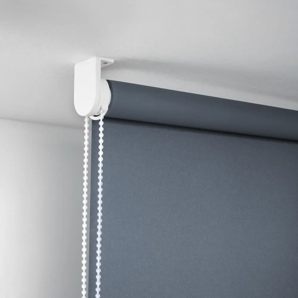 Рулонная штора KREAFORTA Karelia блэкаут синяя 60×160 см 89391188 STLM-1578707 - Вид №3