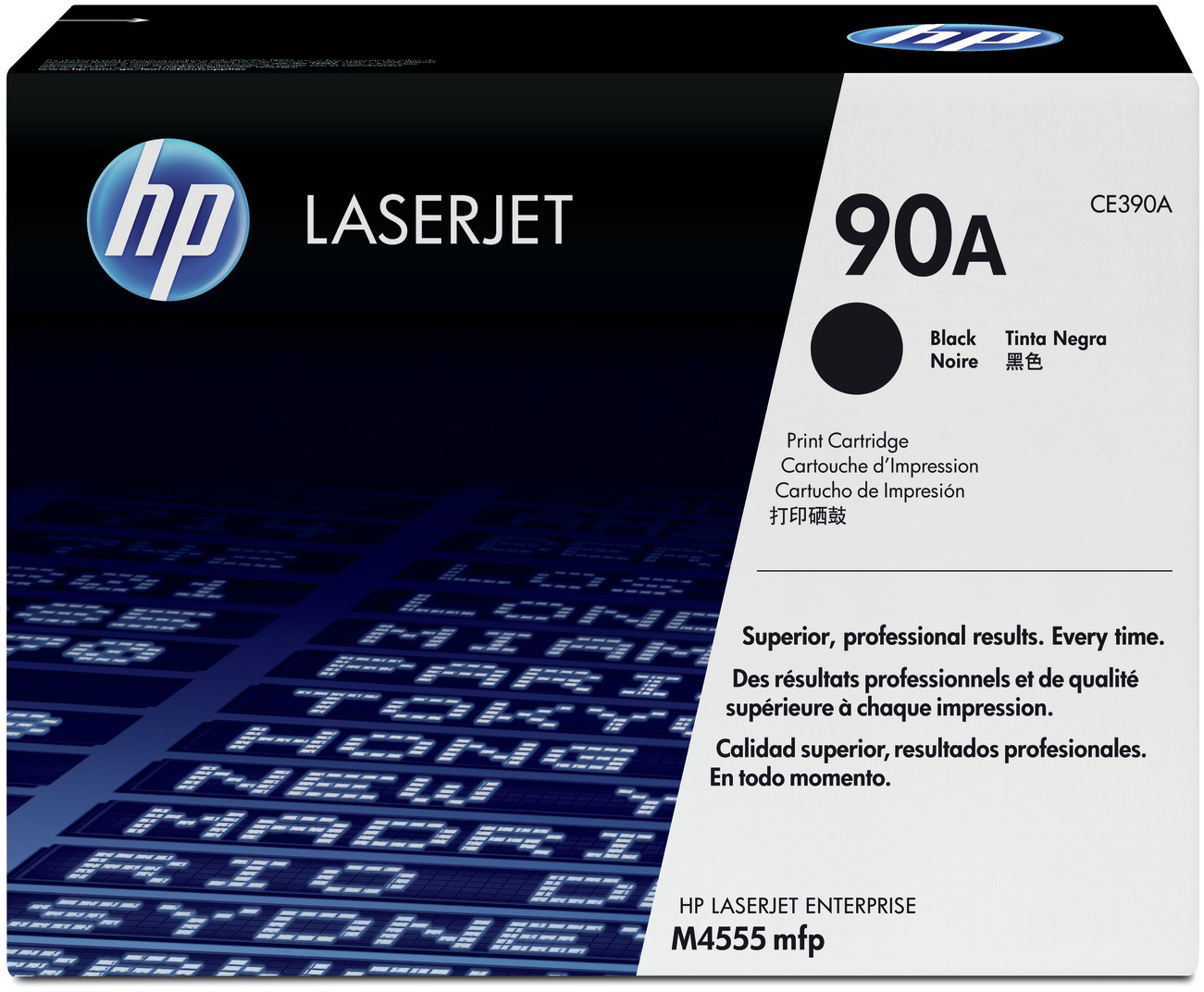 CE390A laserjet black print cartridge HP Santreyd 