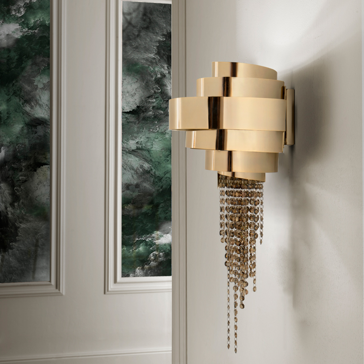 Настенные светильники GUGGENHEIM Wall Lamp Covethouse LUXXU  - Вид №1