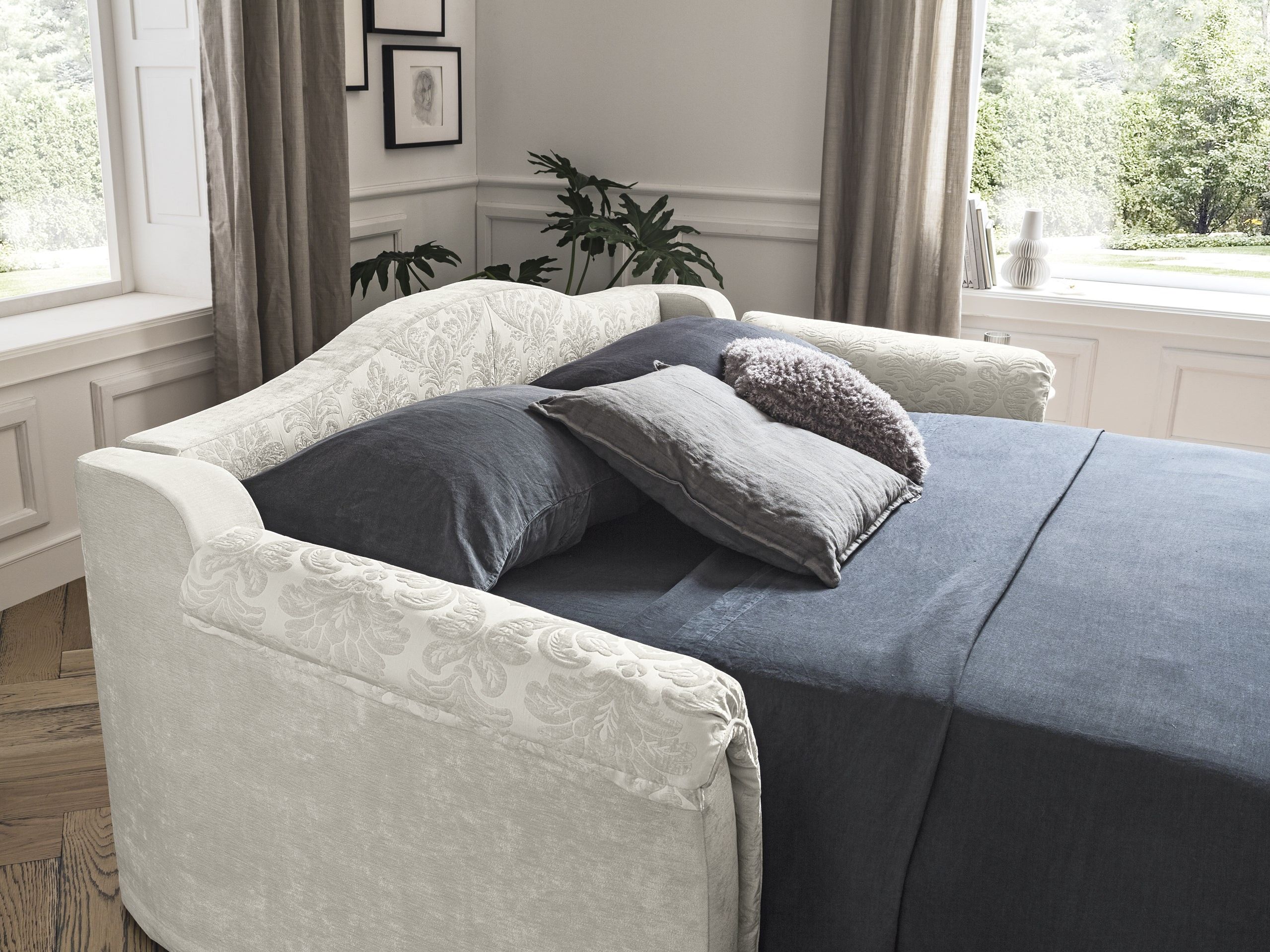 Двуспальный диван-кровать из ткани Felis Day &amp ARCH-00066878 - Вид №3