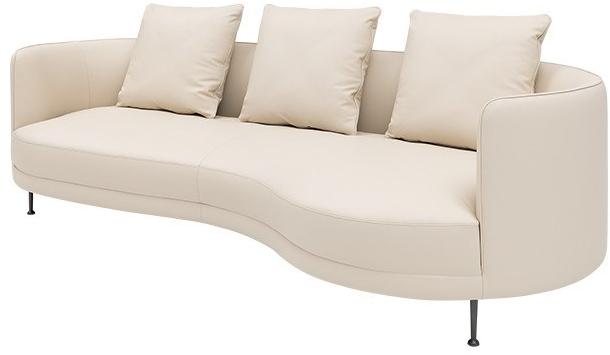 HC28 Cosmo Изогнутый диван из ткани  L187  - Вид №3