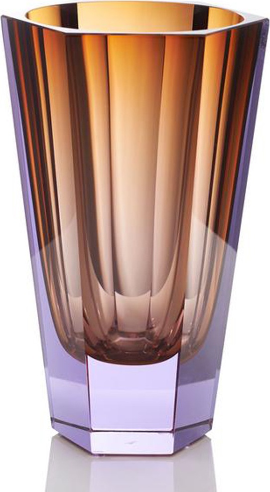 10673451 Moser Ваза Moser Чистота 28см, александрит аврора, п/к Хрусталь бессвинцовый 