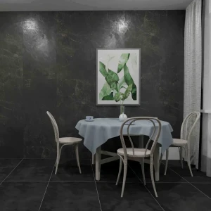 Глазурованный керамогранит Аксима Сиэтл 60x120 см 1.44 м² матовый цвет темно-серый