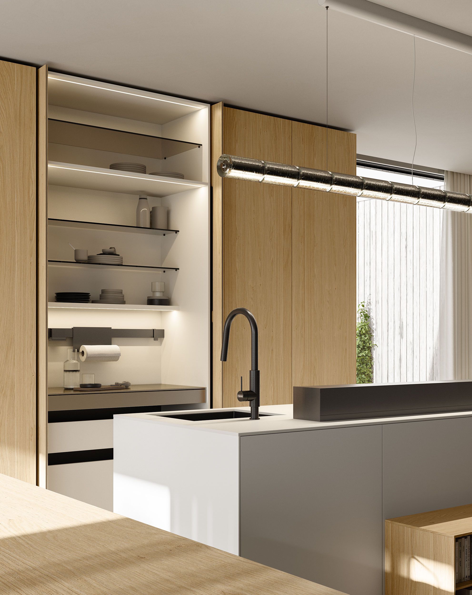 Кухня с островом Copatlife Life Projects ARCH-00102123 - Вид №3