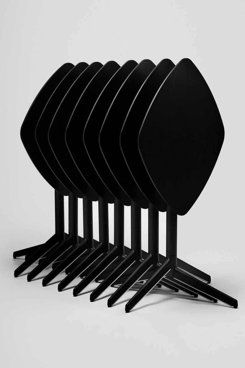 ENEA Квадратный стол со складывающейся столешницей из алюминия и hpl Pile sun-id-1427550 - Вид №6