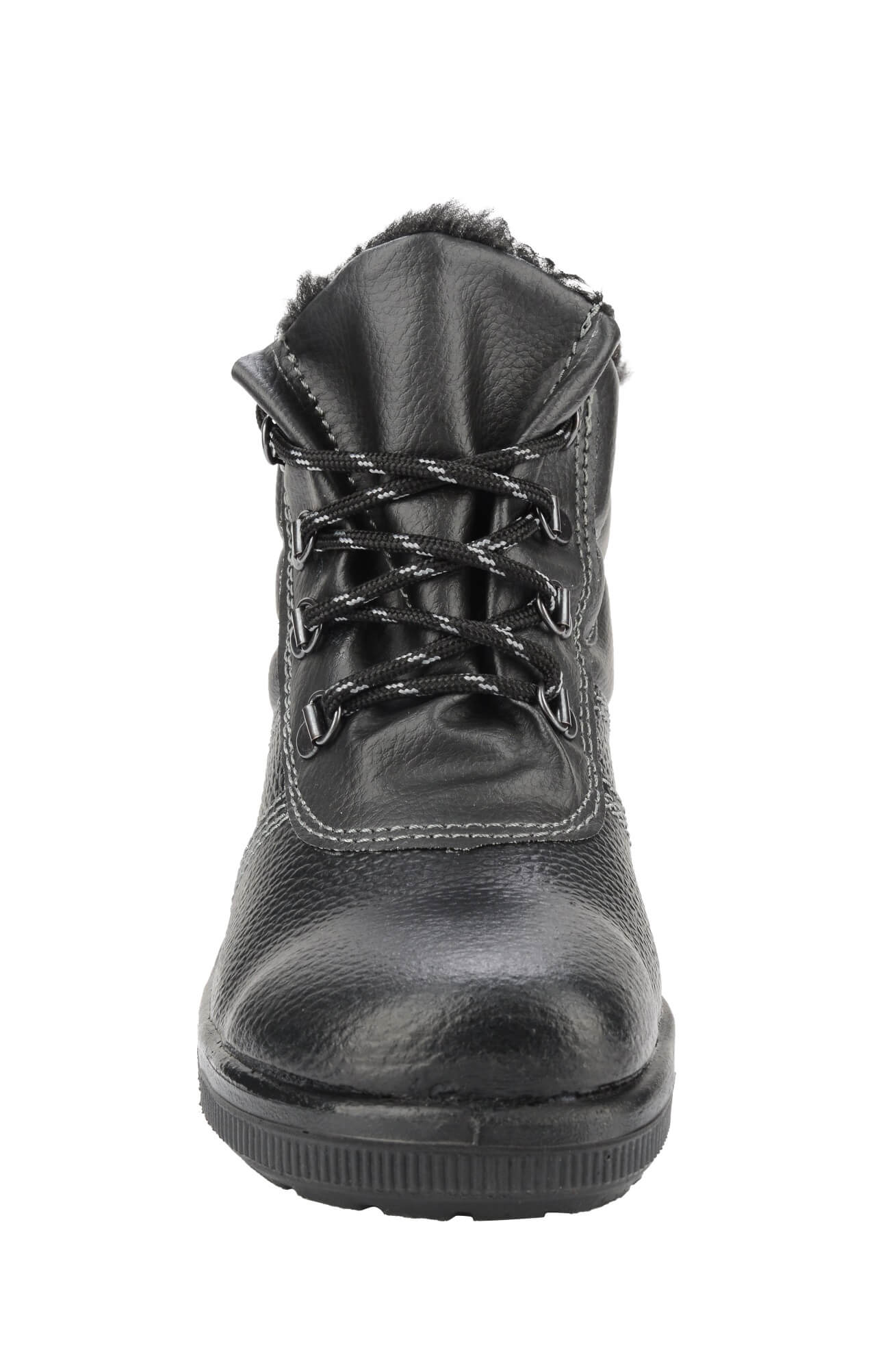 68921 Ботинки "Труд" утепленные черные (натуральная кожа)  Зимняя обувь  размер 39 Спецодежда  - Вид №3