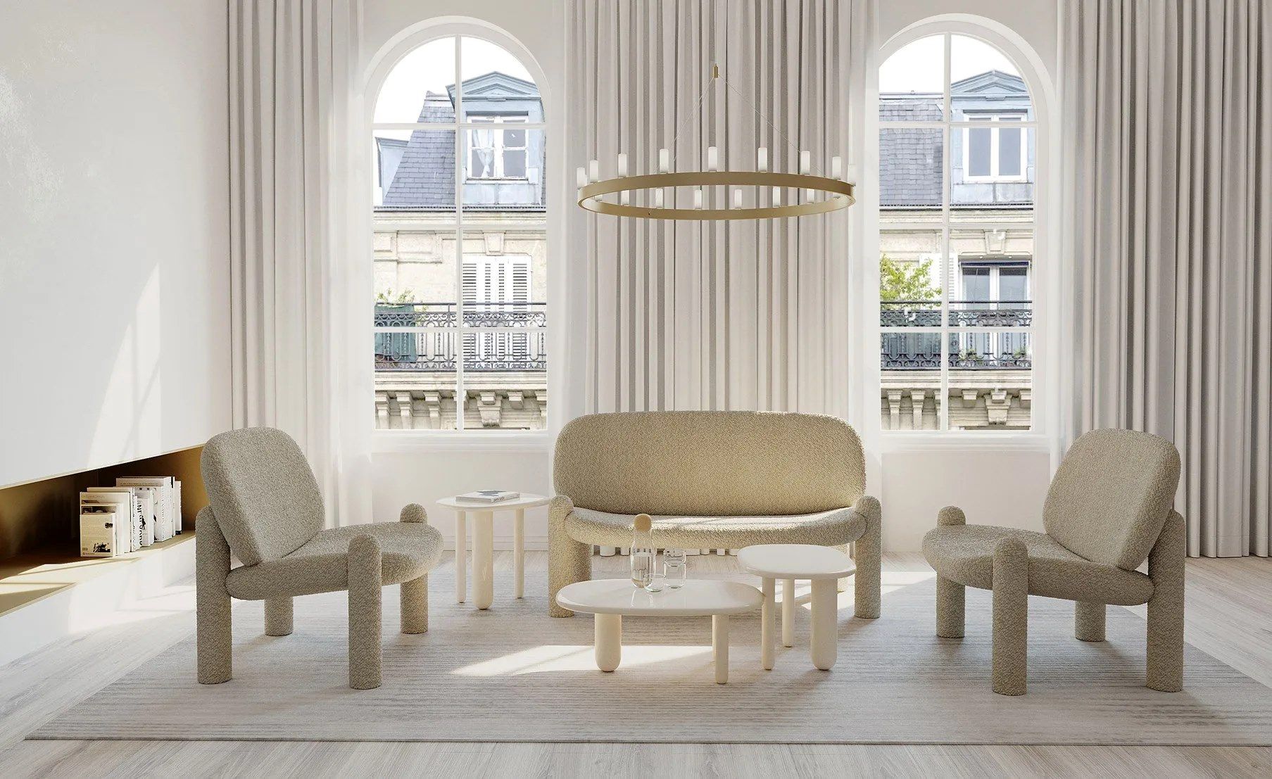 Тканевое кресло Driade Тоттори ARCH-00146941 - Вид №12