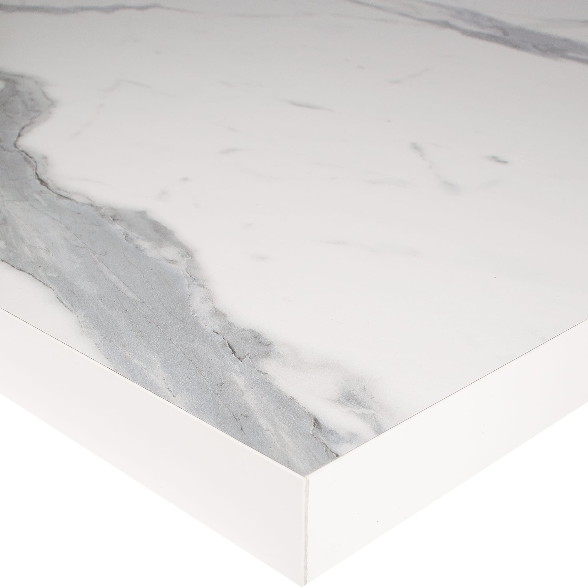 82235990 Столешница , 120х3.8х80 см, ЛДСП, цвет белый Маренго Santreyd  - Вид №2