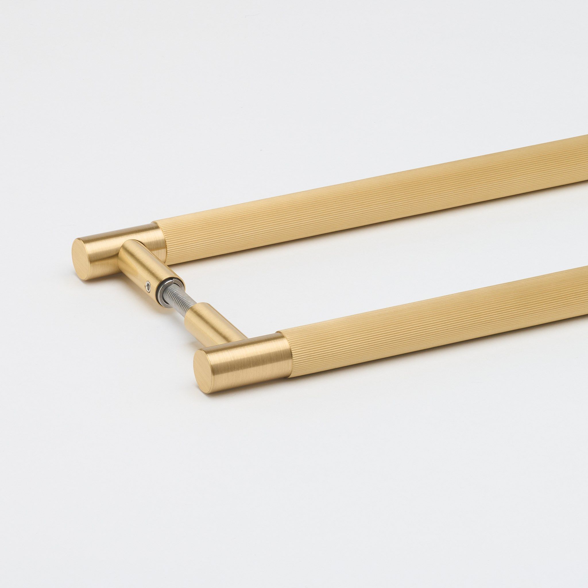 Латунь мост мебельная ручка Lo & Co Interiors LINEAR ARCH-00068486 - Вид №21