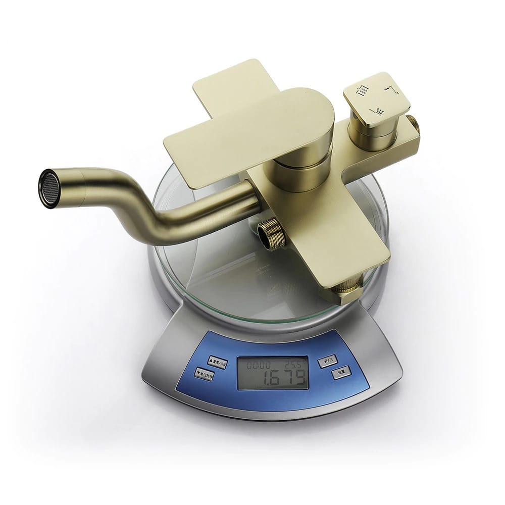 Латунная настенная душевая колонна с ручным душем Fontana Showers FS15037 ARCH-00038549 - Вид №5