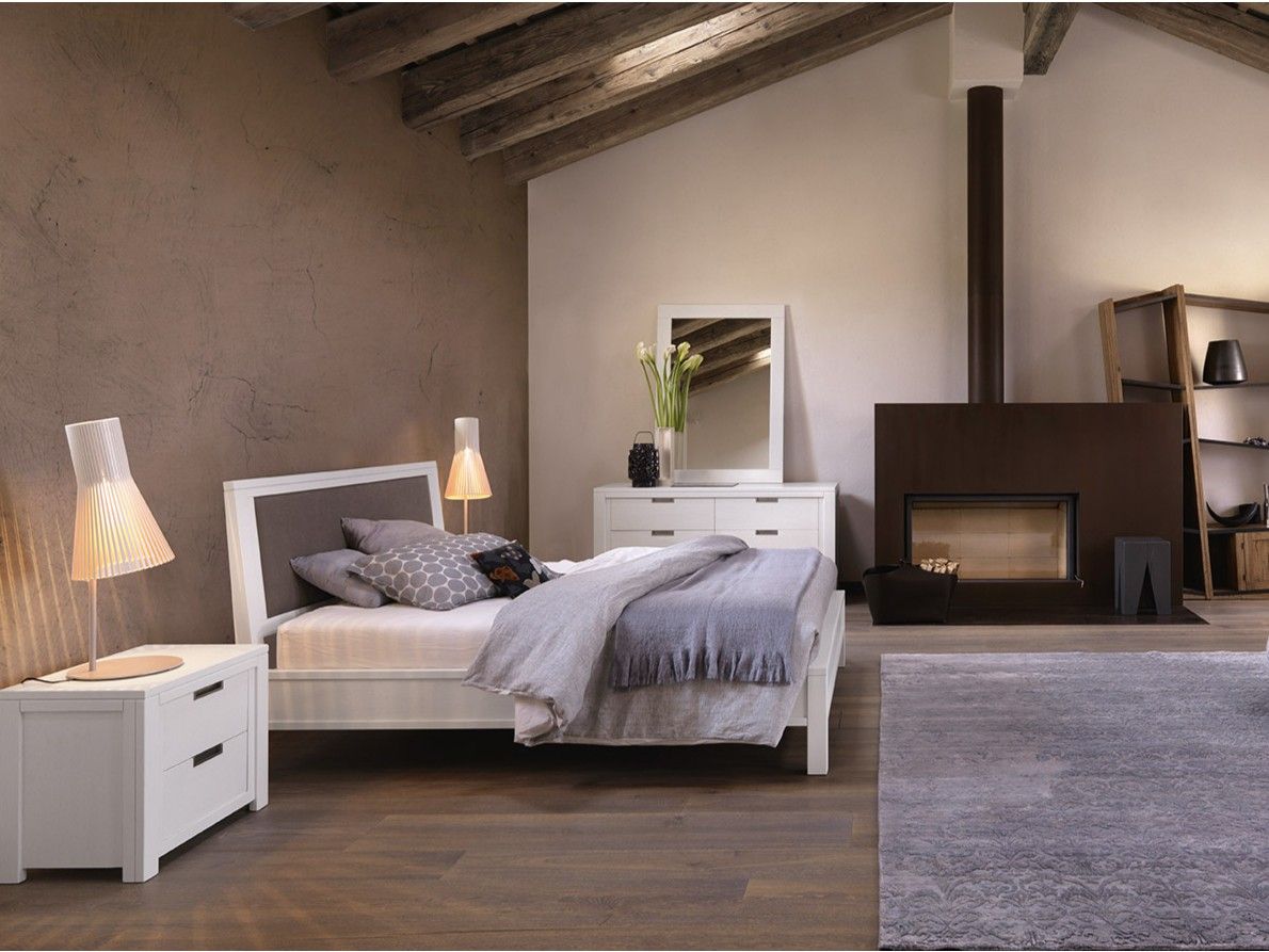 Двуспальная кровать из массива дерева Devina Nais ARCH-00075757 - Вид №3