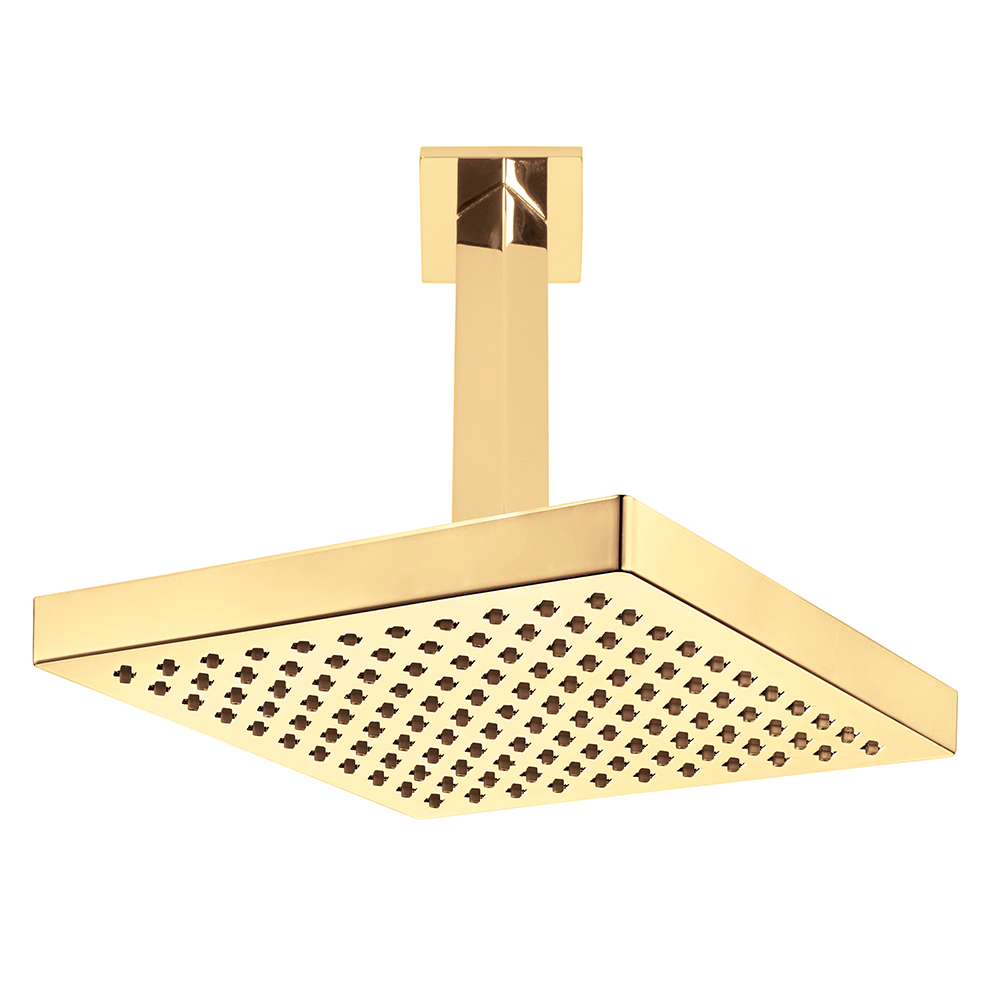 102845032  Душевая лейка Tiera - потолочная - золотой вид Eca 