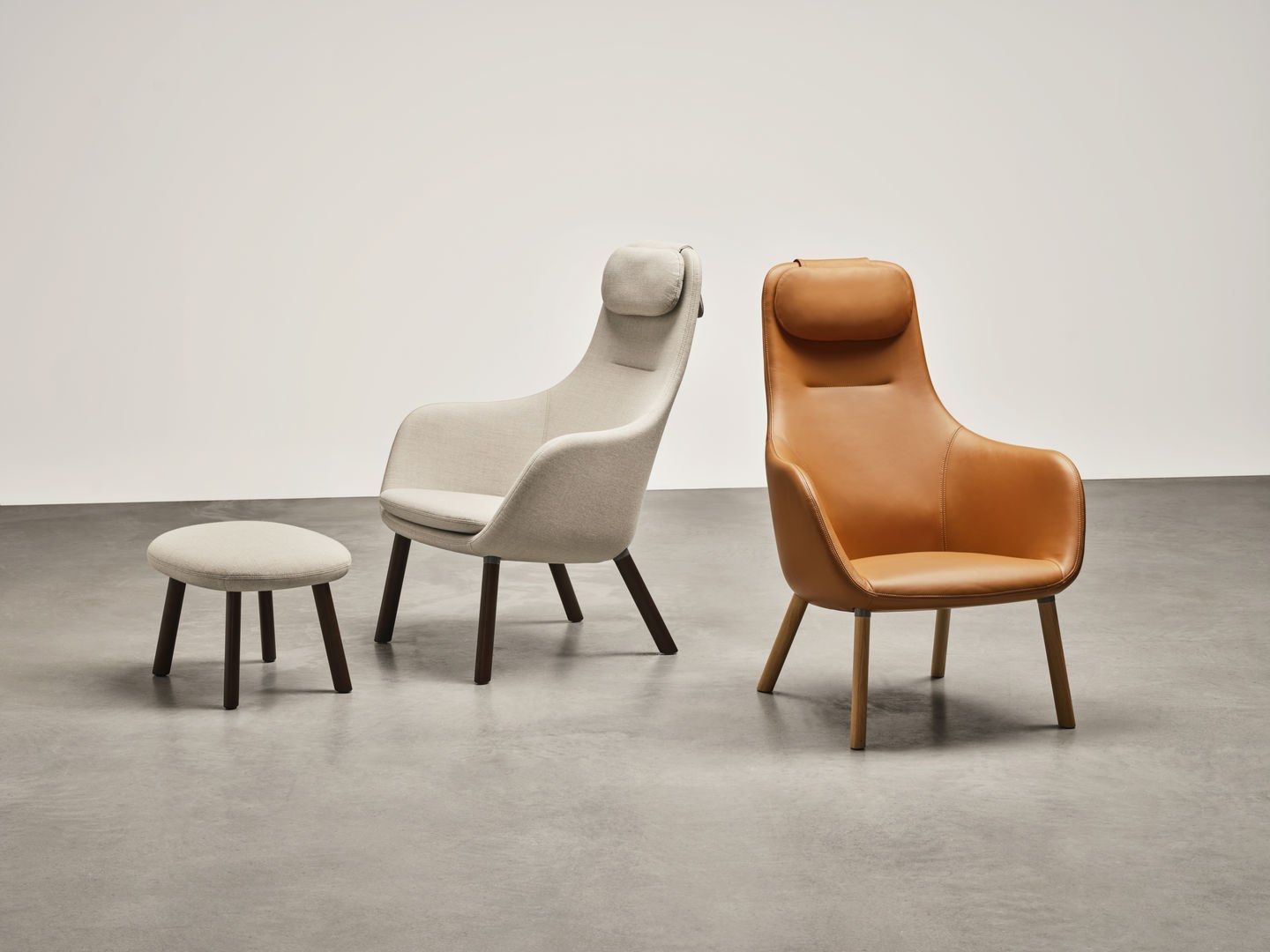 Тканевая мягкая подставка для ног VITRA HAL Lounge ARCH-00085800 - Вид №45