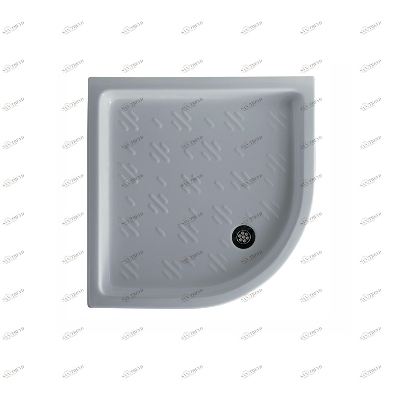 Поддон угловой 75x75 см Белый 1015 GALASSIA Shower Trays