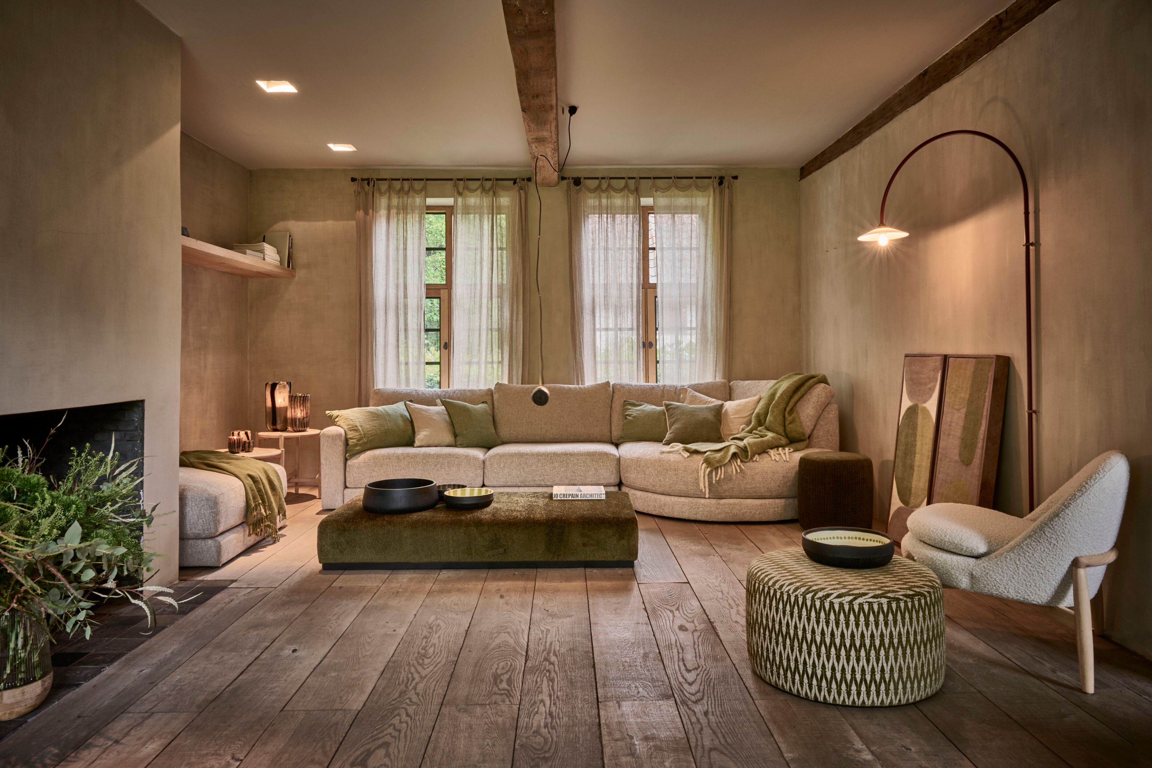 Ткань скамейка / пуф POMAX COCO ARCH-00023898 - Вид №12