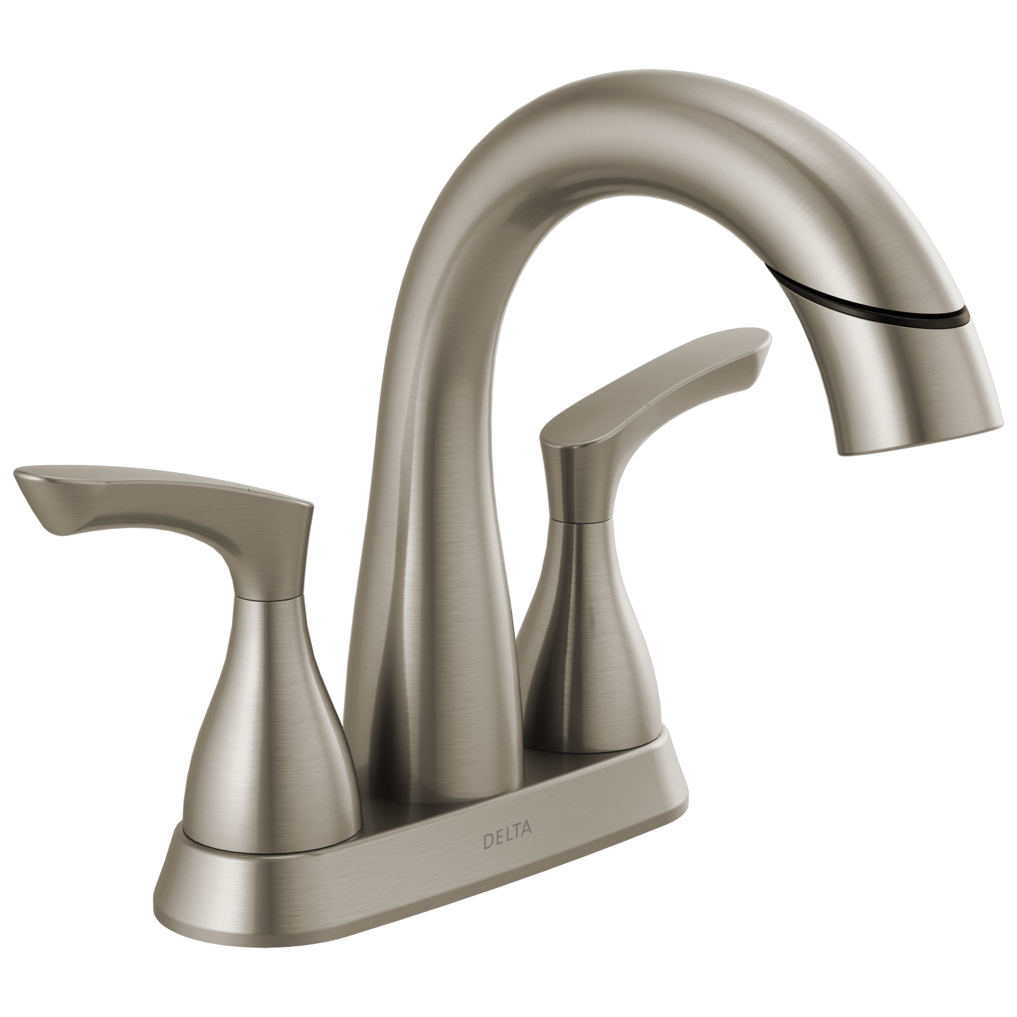 25765LF-SPPD Смеситель для ванной комнаты с двумя ручками Delta Faucet Broadmoor Пятно из нержавеющей стали 