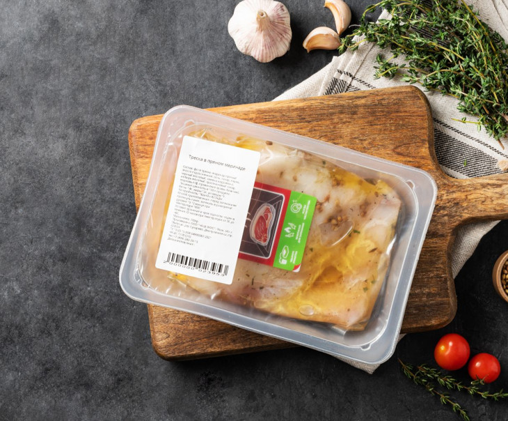 9277 Треска в пряном маринаде для запекания Вкусляндия  - Вид №2