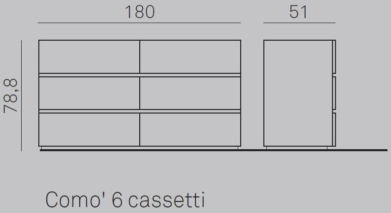 Gruppo Tomasella Деревянный комод со встроенными ручками Replay sun-id-1410665 - Вид №2