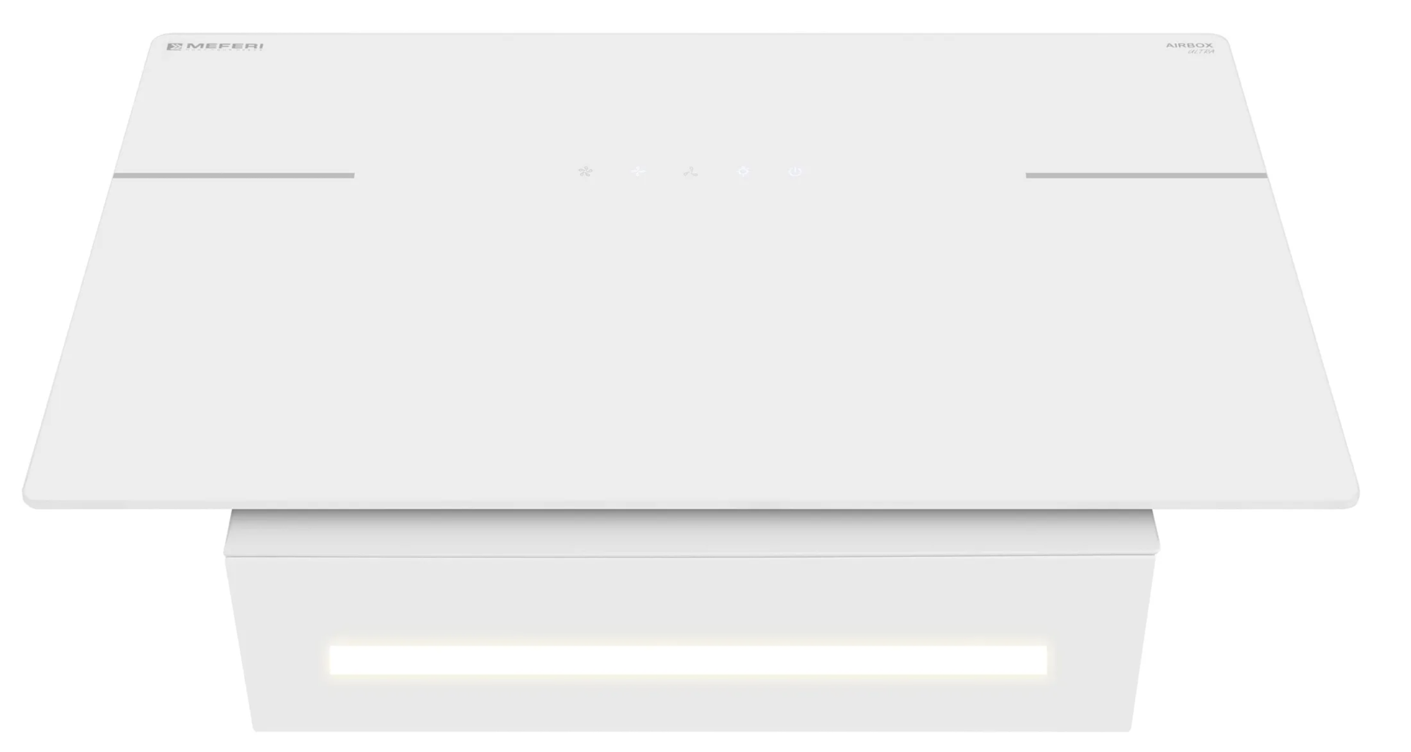 9168703 Вытяжка наклонная Meferi AIRBOX60WH ULTRA белый STDN-0056503 - Вид №6