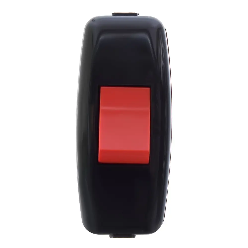 Santreyd Выключатель навесной черный с красным акцентом 12240976 Серия отсутствует STLM-0001847 - Вид №1