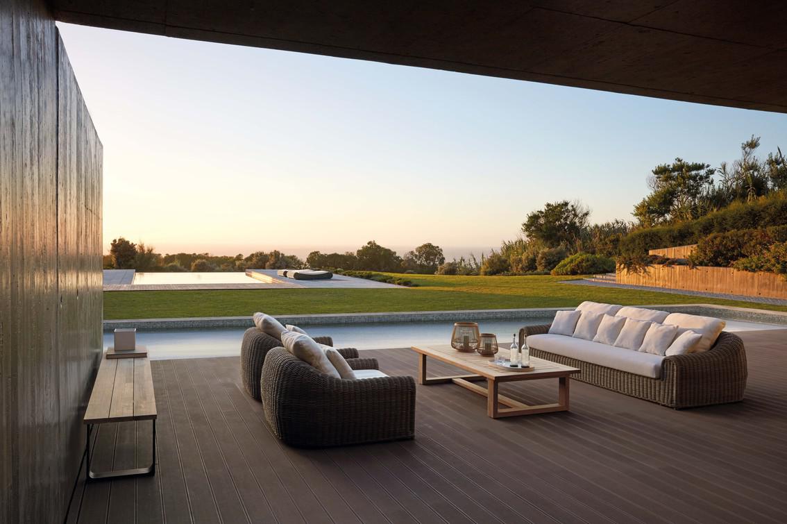 MNST107 Журнальные столики teak 180см x 90см Manutti Siena - Вид №3