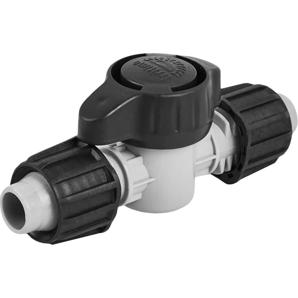 Компрессионный кран BOUTTE для систем капельного полива 16 мм 87270975 STLM-1581793 - Вид №1