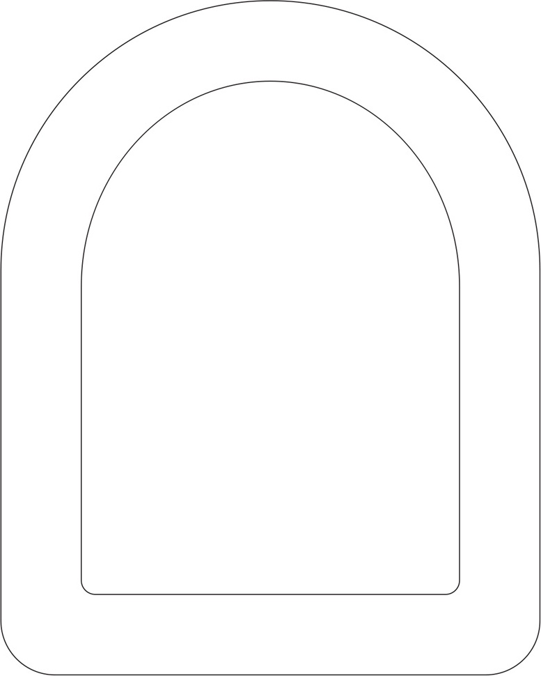 BY 0401 Зеркало с матированием EVOFORM Fashion - Вид №1