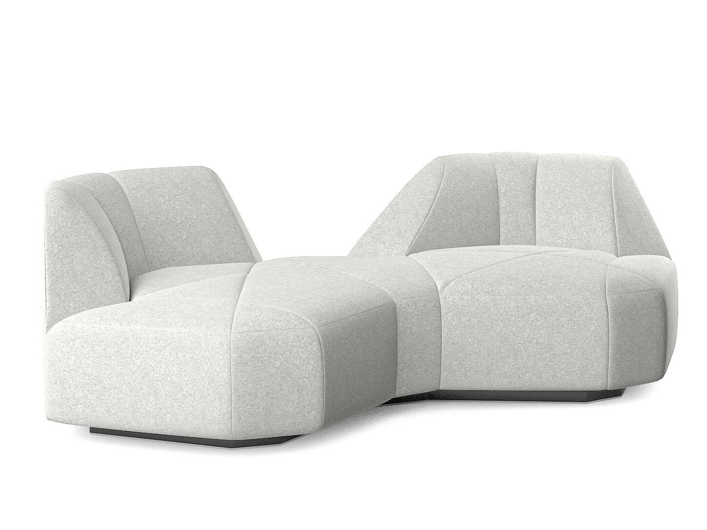 3-местный тканевый диван FID Paris Crystal ARCH-00041264 - Вид №10