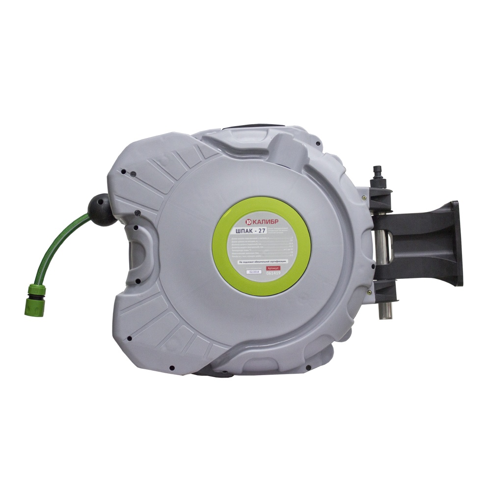 68511 Калибр Шланг поливочный на автоматической катушке ШПАК-27  - Вид №2