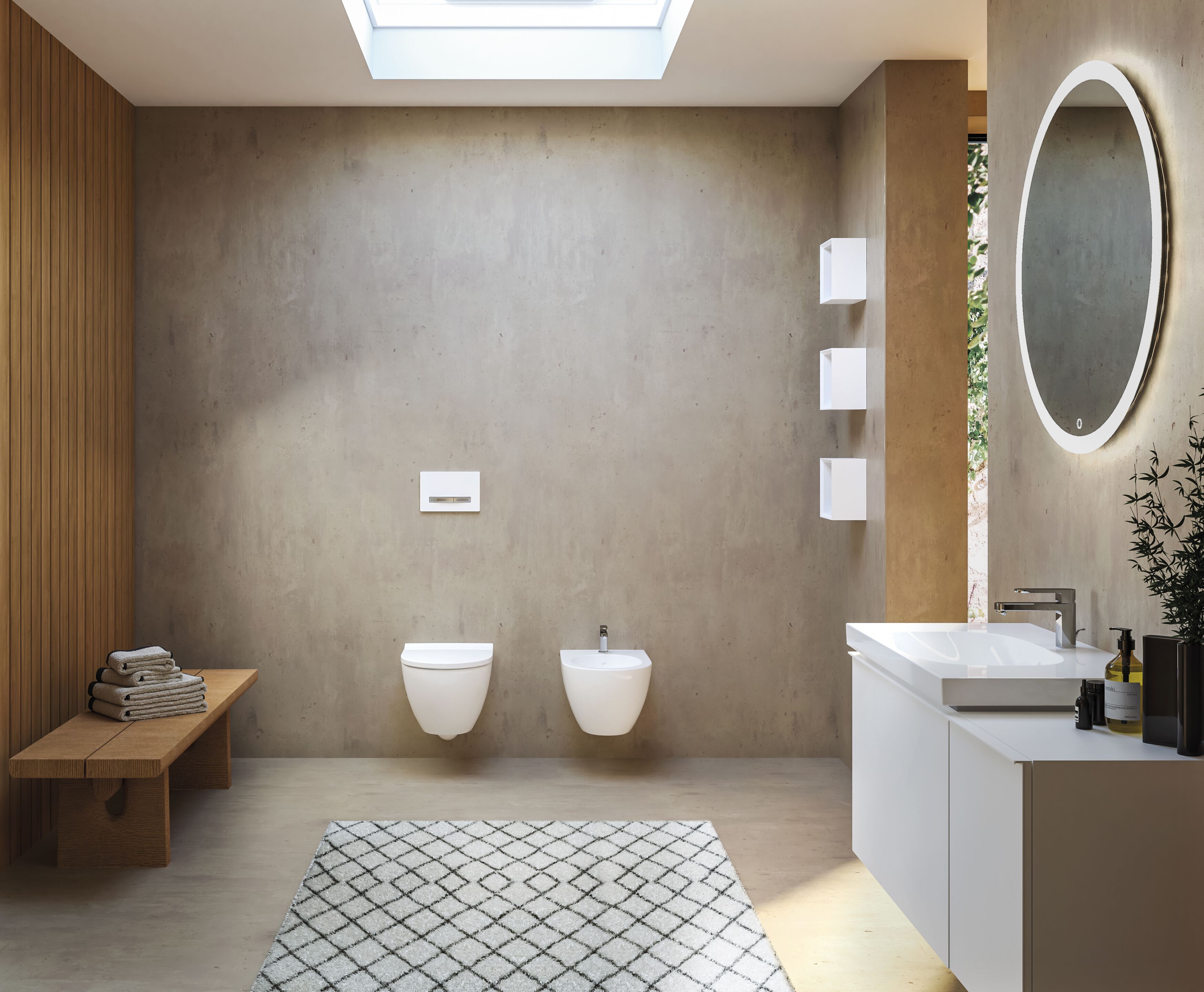 Подвесное биде в витрине Geberit Акант ARCH-00035852 - Вид №5