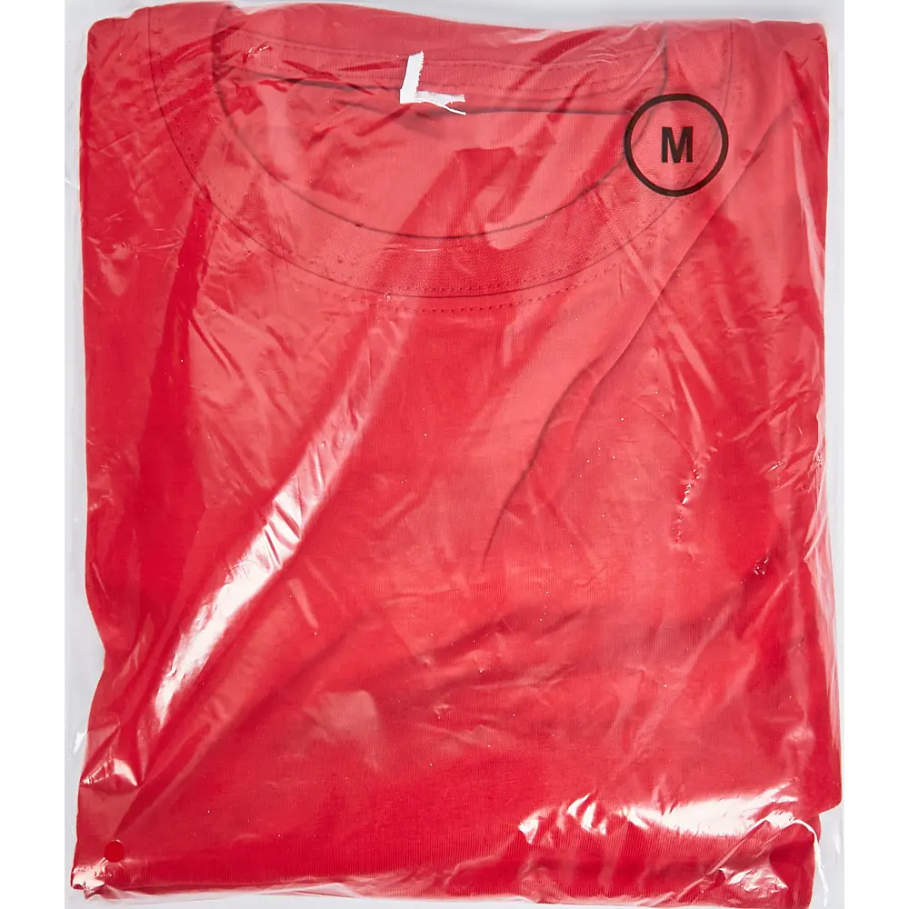 Santreyd - Универсальная футболка красная свободного кроя 89348541 нет STLM-1337402 - Вид №4