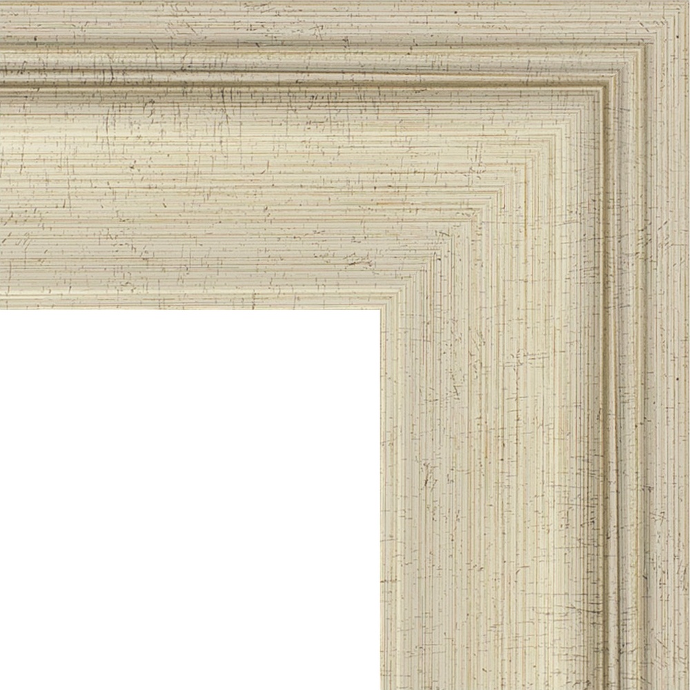 BY 6123 Зеркало напольное с фацетом в багетной раме - травленое серебро 95 mm EVOFORM Exclusive floor - Вид №5