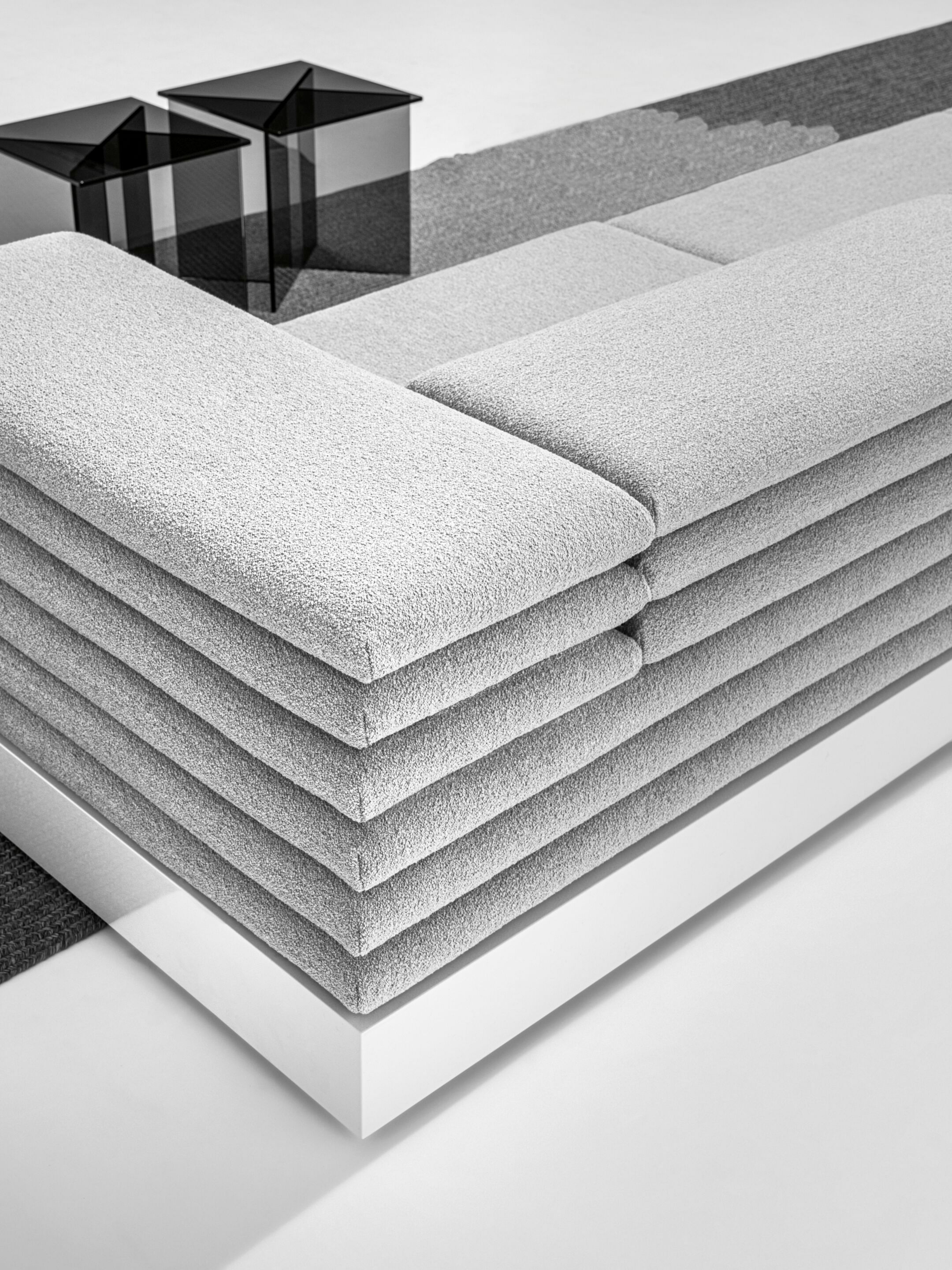 Секционный диван из ткани La Cividina Acamante ARCH-00049709 - Вид №6