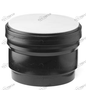 SANIT 902079206 Раструбные гнездо, PE-стекание, с прокладкой, стопорное кольцо и колпачок 