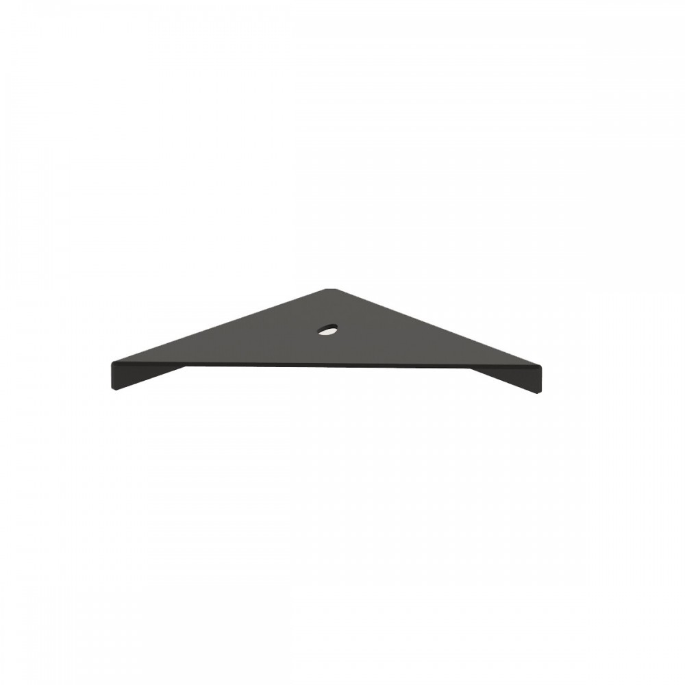 ELMEANNREVEVER Life Design Угловая полка для душа - Elegance  Непрозрачный черный  - Вид №3