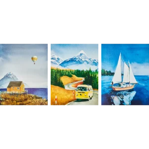 Постер Воплощая мечты 39x49 см 3 шт.