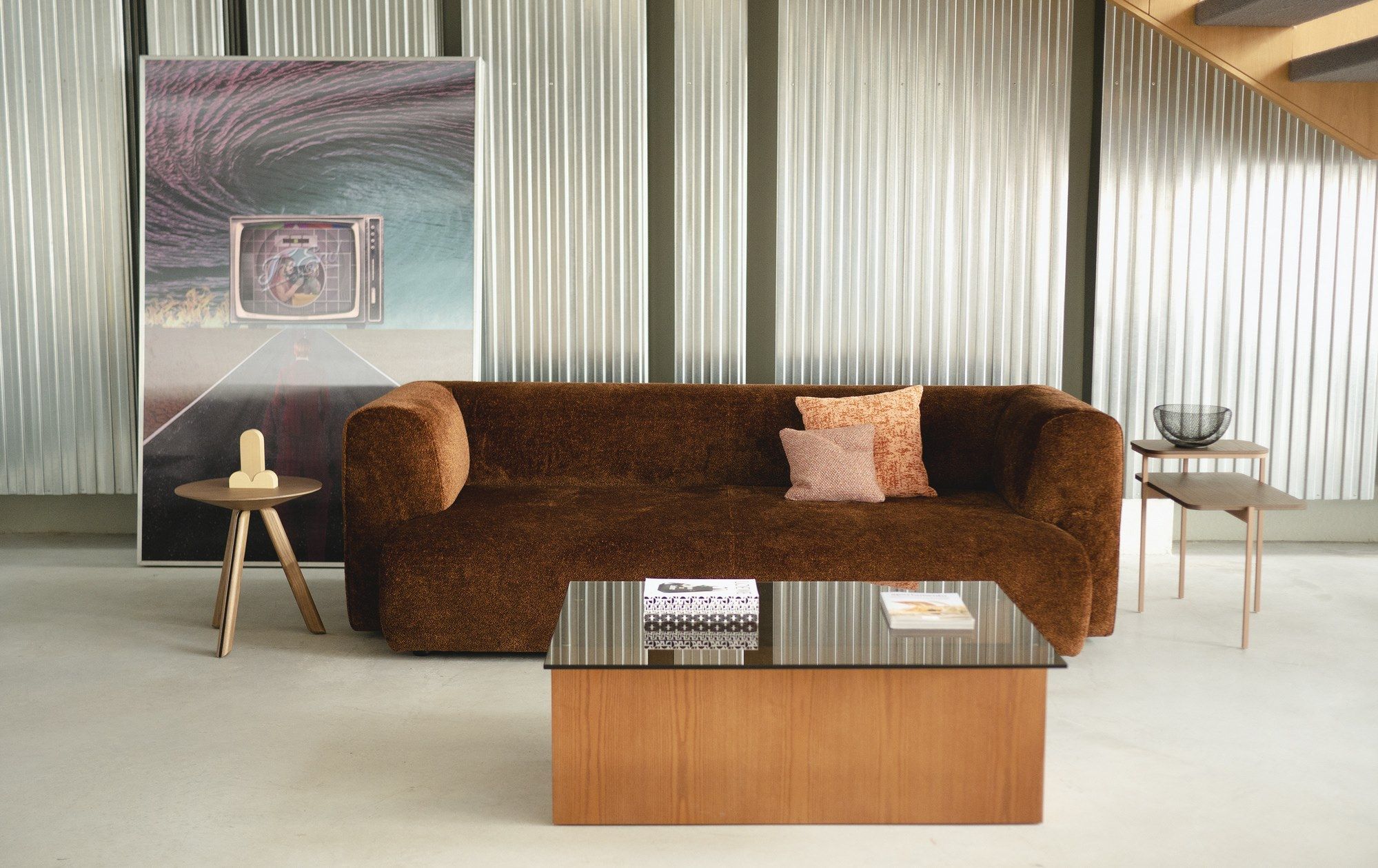 2-местный тканевый диван SANCAL ARCH-00093002