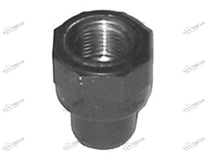 SANIT 72209117050063 Переход совместного ниппель, PVC-U на латуни, с внутренней резьбой 