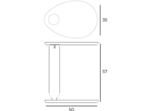 Овальный журнальный столик Pacini & Cappellini Чт ARCH-00094635 - Вид №4