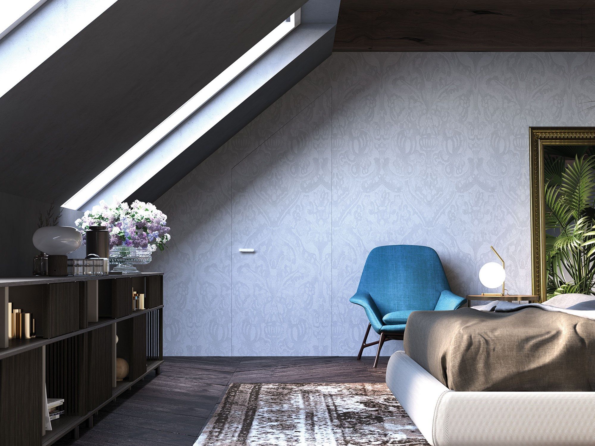 Door frame for flush-to-wall hinged door Eclisse ECLISSE Syntesis ARCH-00062912 - Вид №11