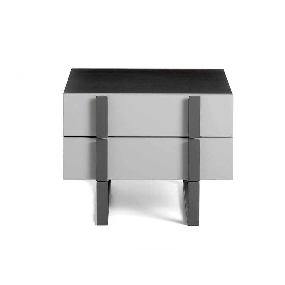 074225 Тумбочка прикроватная -H-GRIS Angel Cerda CP1706  - Вид №1