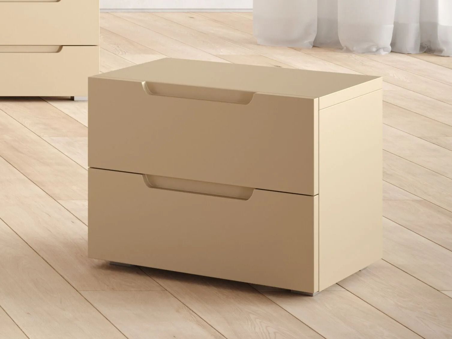 Деревянная прямоугольная тумбочка с ящиками Giessegi Zara ARCH-00050338