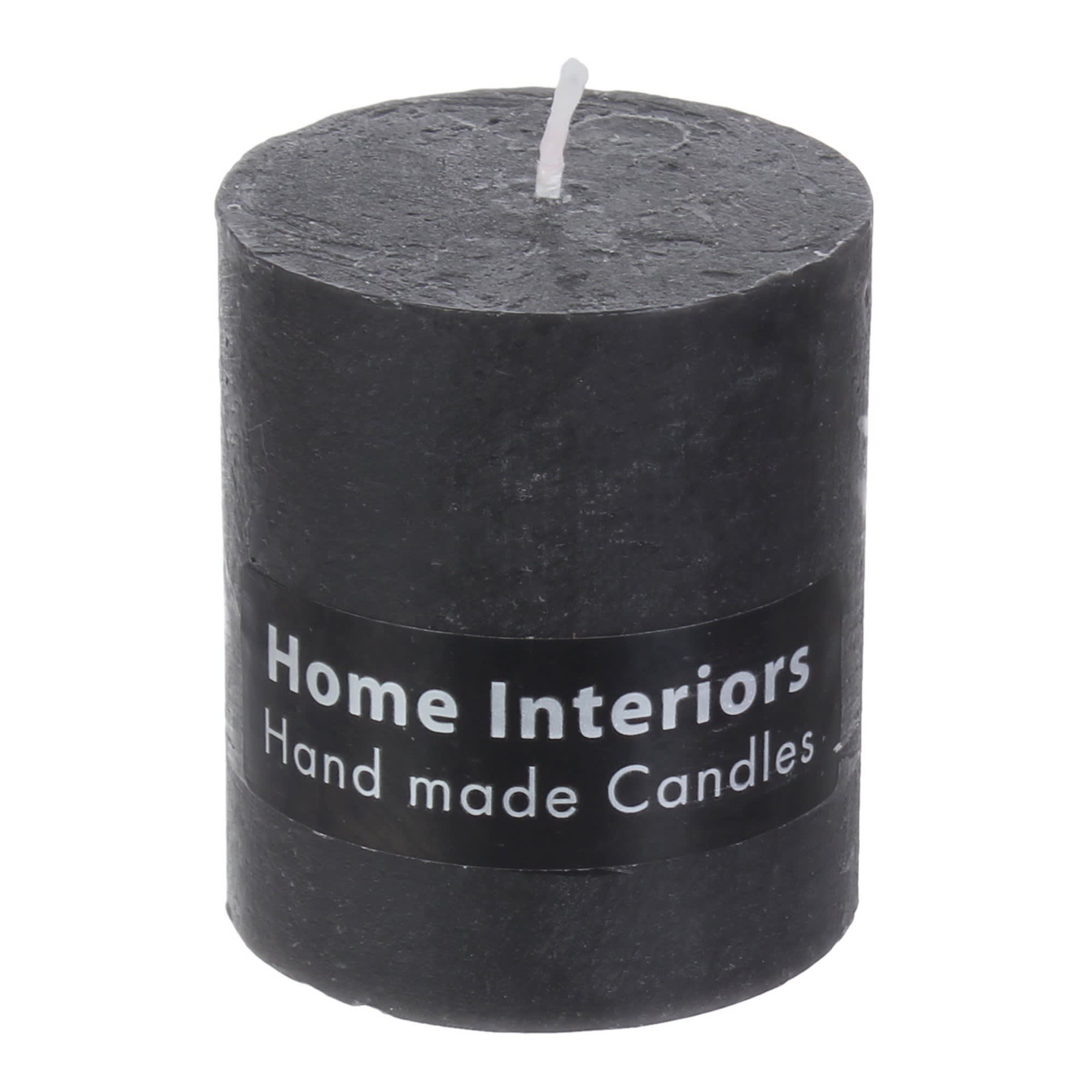 82018416 Свеча-столбик «Рустик», 7х8 см, цвет графит Santreyd 