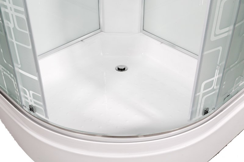 D120S+ эл. L Душевая кабина DETO Серия D ЕМ2710 N LED с гм. - Вид №11