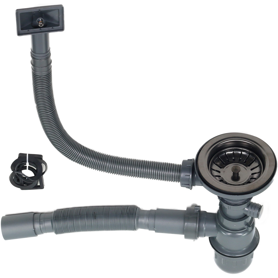 Мойка D6545HB MELANA ProfLine 3,0/220 ГРАФИТ врезная прямоугольная D6545HB D6545HB графит - Вид №1