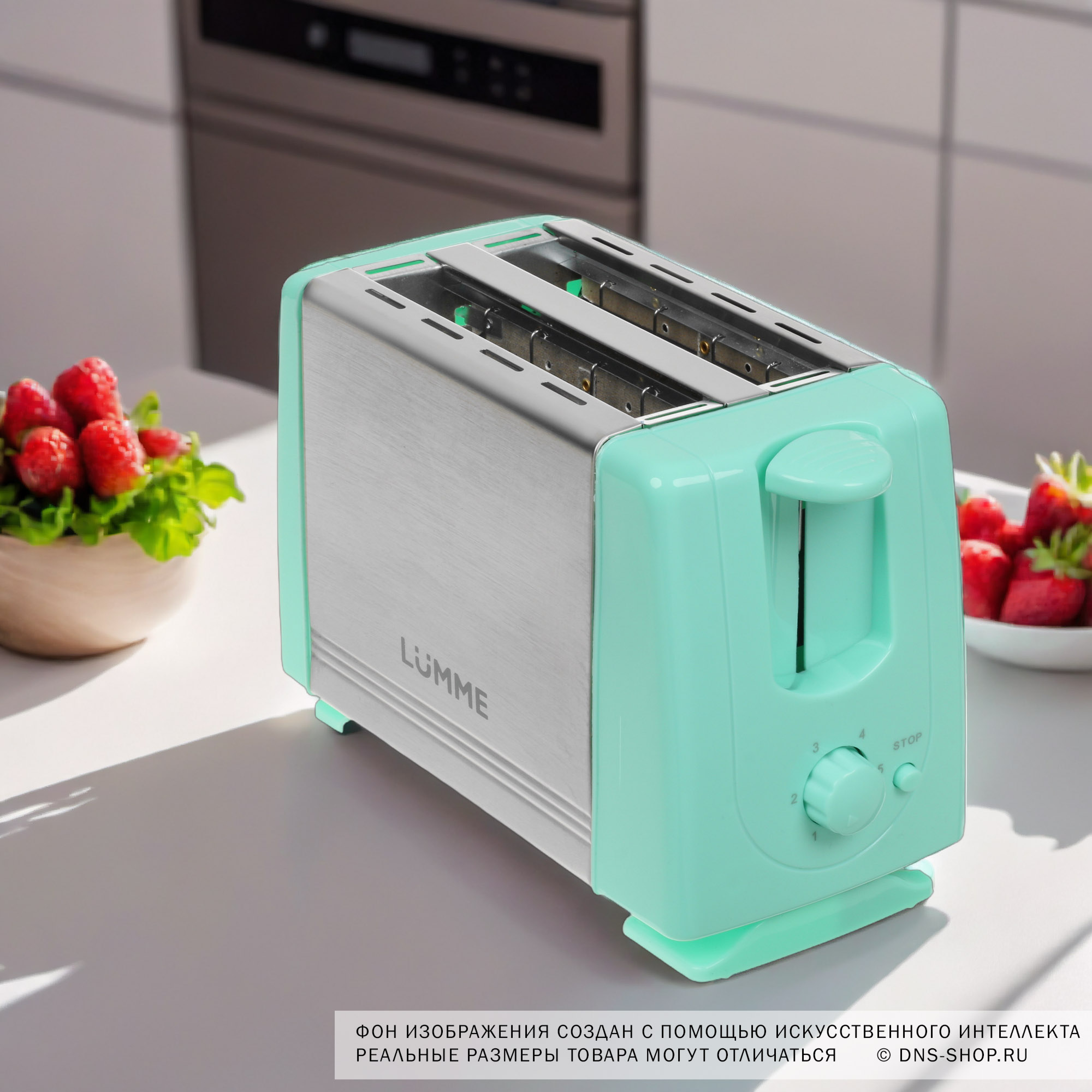 9934641 Тостер LUMME LU-1201 голубой STDN-0059785 - Вид №9